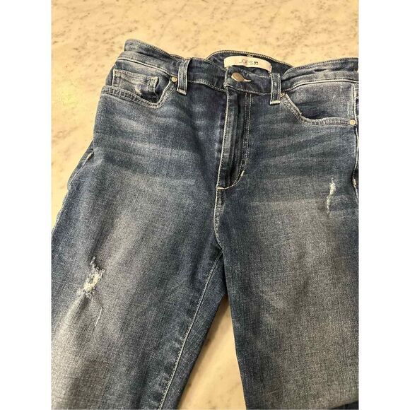 Joe’s Jeans high rise skinny ankle blue jeans São Paulo sz 27 distressed - Picture 2 of 8